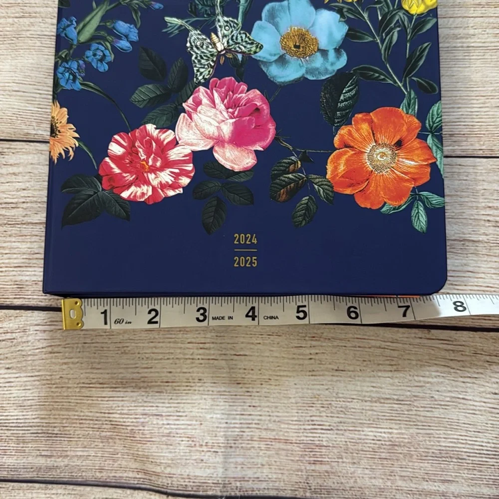 2024-2025 17 month Academic Planner. Maeve by Anthropologie Blue floral